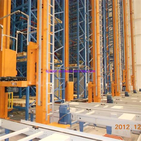 Automated Pallet Racking Radio Shuttle Pallet Storage Racking Systems - China Steel Rack and ...