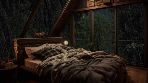 Relaxing With Gentle Rain Forest Natural Sound Beats Insomnia Study