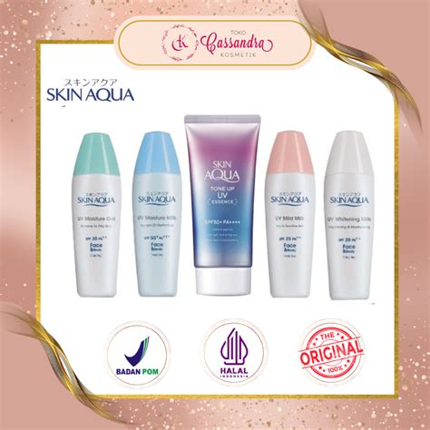 Jual Skin Aqua Sunscreen Spf Skinaqua Uv Moisturizing Gel Skin