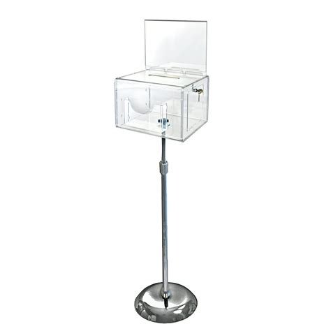 Buy Azar Displays Clr X Large Clear Acrylic Suggestion Box With