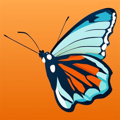 Premium Vector Digital Art Monarch Butterfly S Flight Of Artistic Fancy