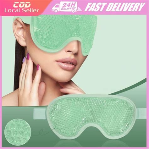 Reusable Relieve Eye Fatigue Beauty Gel Beads Eye Mask Hot Cold Therapy