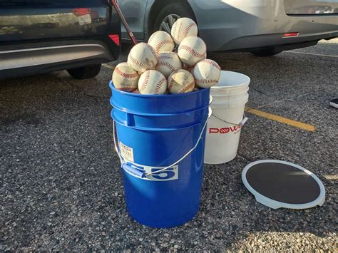 How Many Baseballs Fit In A 6 Gallon Bucket