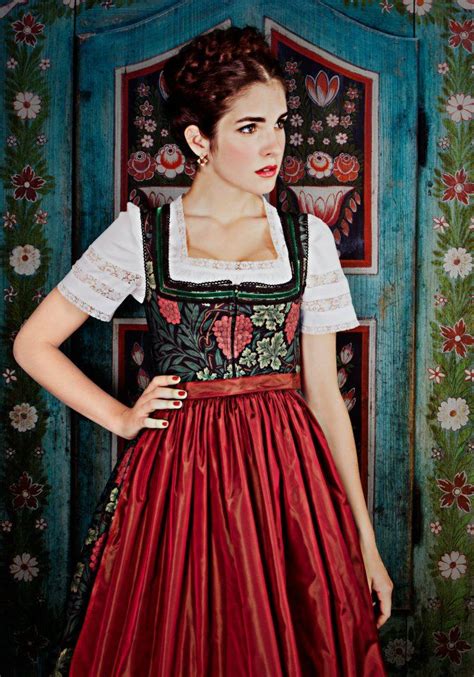 Lena Hoschek Dirndl Folk Fashion Traditional Outfits Fashion