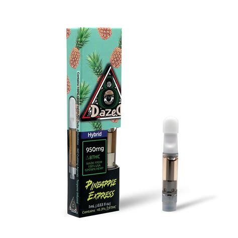 Dazed8 Pineapple Express Delta 8 Thc Vape Cartridge — 1 Gram Leafly