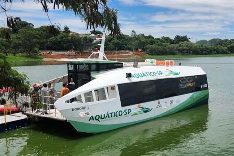 São Paulo inaugura transporte hidroviário na Represa Billings Aquático