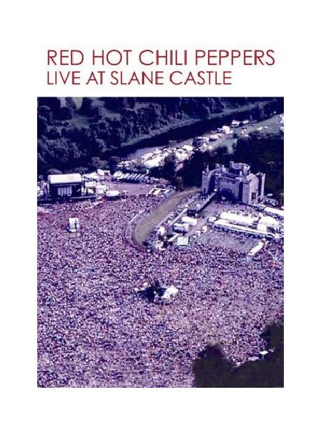 Red Hot Chili Peppers Live At Slane Castle DVD It