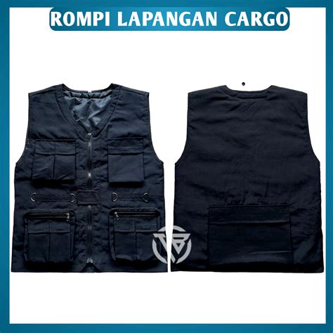 Jual Rompi Lapangan Cargo Rompi Tactical Multifungsi Rompi Premium