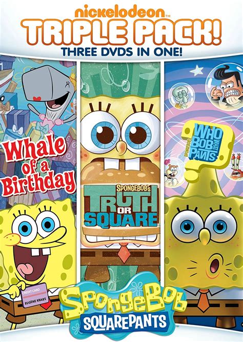 SpongeBuddy Mania - SpongeBob DVD and VHS