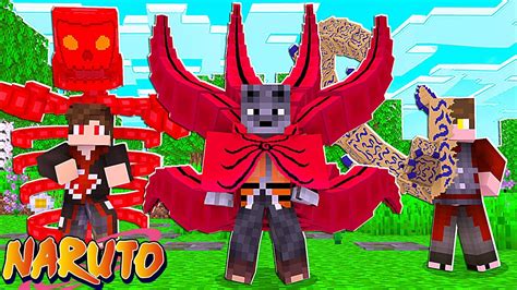 Minecraft Naruto Craft 1 O Novo Modo Kurama Na Nova Addon De