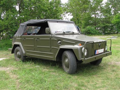 Kübelwagen Vw 181 Aus Dem Landkreis Jerechower Land Fotografiert Beim 13 Perleberger Oldtimer