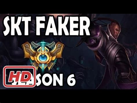 SKT T1 Faker Lucian Vs Ezreal ADC Ranked Challenger Korea YouTube