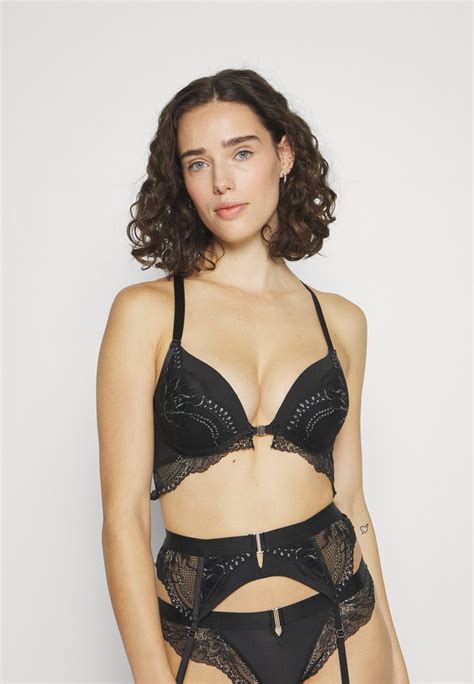 Hunkemöller Donna Soutien Gorge Push Up Blacknoir Zalandofr