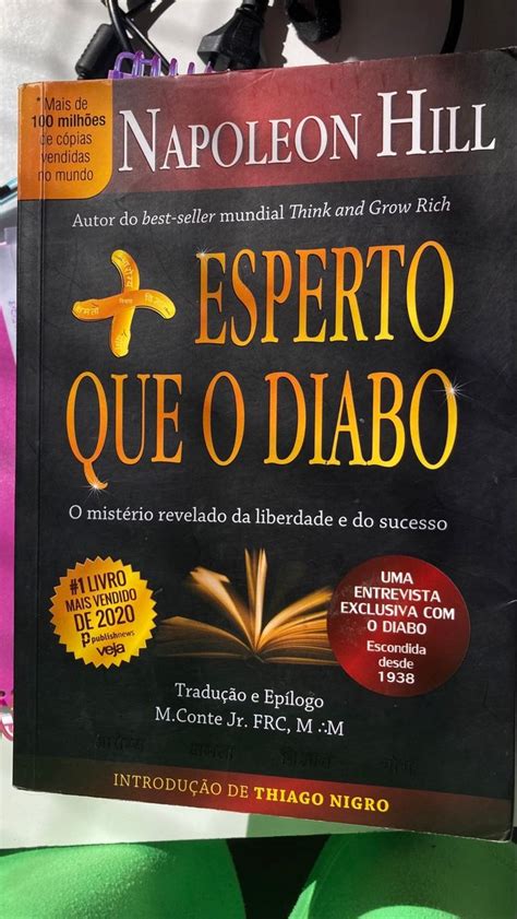 Livro Mais Esperto Que O Diabo Napoleon Hill Livro Citadel Usado