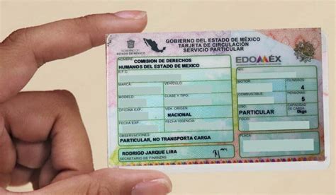 Cómo tramitar la tarjeta de circulación digital México Ya