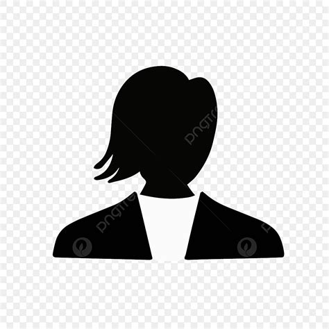 Business Woman Silhouette Clear Background