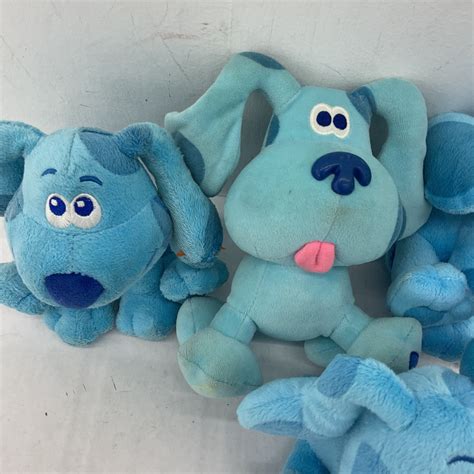 Blue's Clues Stuffed Animal Toy Lot Nickelodeon Cartoon Plush Toys ...