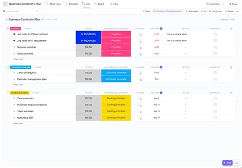 operational plan templates  excel word