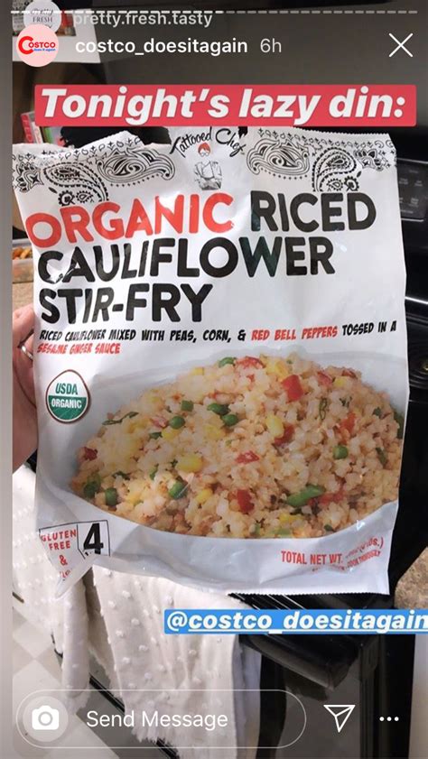 Stir Fry Cauliflower Rice Costco 10 Minute Healthy Cauliflower Rice