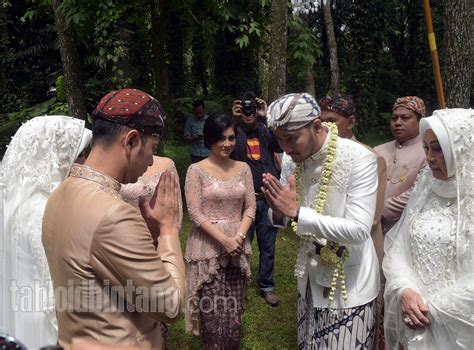 Prosesi Akad Nikah Syahnaz Sadiqah Dan Jeje Govinda Berlangsung Khidmat