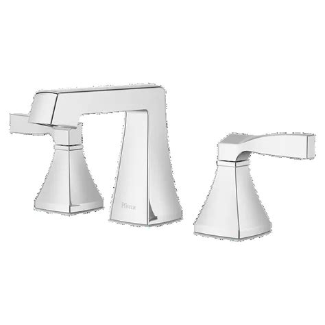 Polished Chrome Holliston Lg49 Ht0c 2 Handle 8 Widespread Bathroom Faucet Pfister Faucets