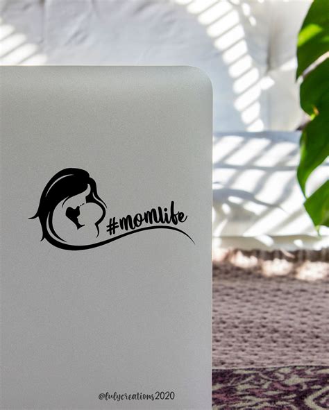 Mom Life Vinyl Decal Momlife Decal Mom Life Sticker Etsy