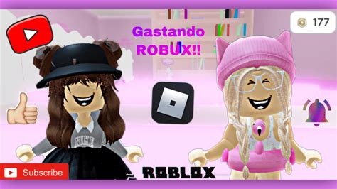 Gastando Robux Roblox Youtube