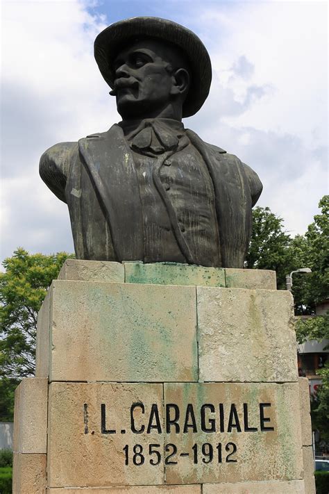 The statue of I.L. Caragiale from Ploiesti by gabimedia on DeviantArt