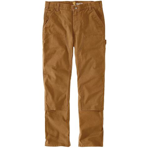 Carhartt Mens Relaxed Fit Rugged Flex Duck Double Front Work Pants Academy