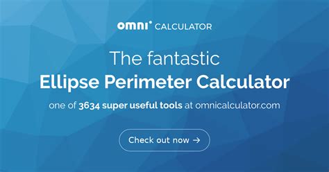 Ellipse Perimeter Calculator