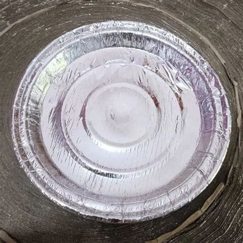 7 Inch Silver Foil Paper Plate At Rs 38 Piece Silver Paper Dish In