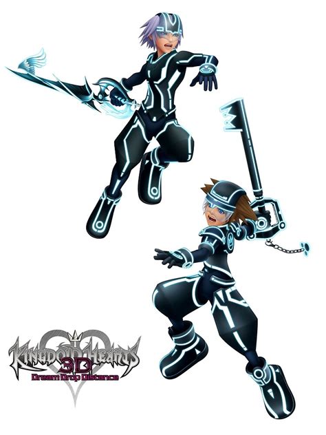 Kingdom Hearts Dream Drop Distance The Grid Version Sora And Riku