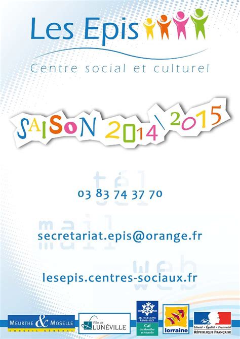 Calaméo Plaquette Centre Social et Culturel Les Epis Saison 2014 2015