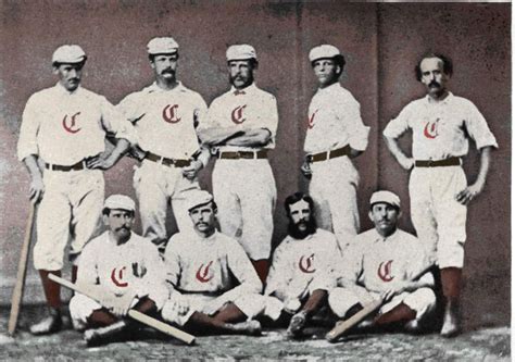 Old School Cincinnati Red Stockings 1869 Cincinnati Reds Vintage