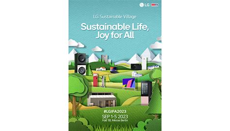 Kbbfocus Lg Set To Share Its Vision For A Sustainable Life At Ifa 2023