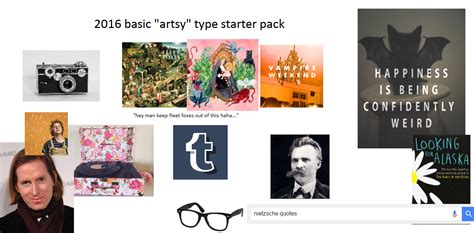 2016 Basic Artsy Starter Pack R Starterpacks