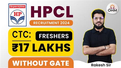 HPCL Recruitment 2024 Without GATE Score Big Update Gate2025