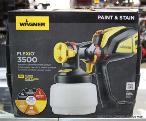 Wagner Flexio 3500 Handheld HVLP Paint Sprayer EBay