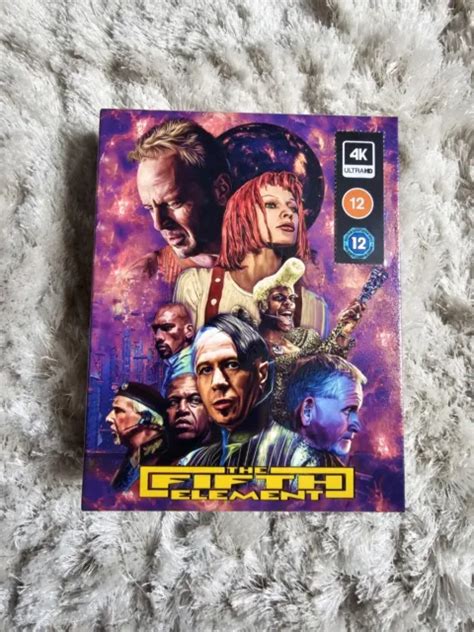 The Fifth Element Uk Zavvi Exclusive K Blu Ray Slipcase Steelbook