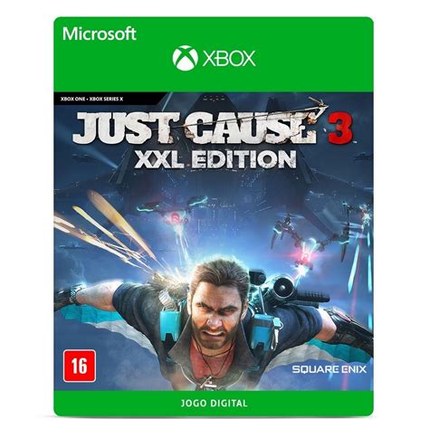 Jogo Just Cause 3 Xxl Edition Xbox 25 Dígitos Código Digital