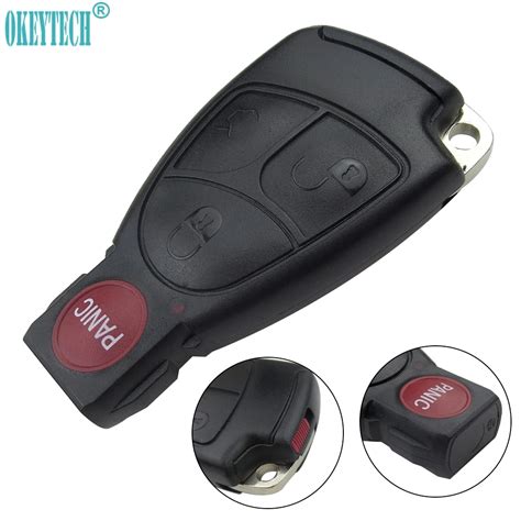 OkeyTech 3 1 Panic Buttons Car Replacement Smart Key Remote Keyless