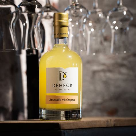 Buy Deheck Limoncello With Grappa Honest Rare