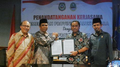 Pemda Provinsi Jabar Teken Perjanjian Kerja Sama Dengan Maluku Utara