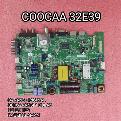 Jual Mainboard Tv Coocaa E Mainboard Mobo Motherboard Mb Original