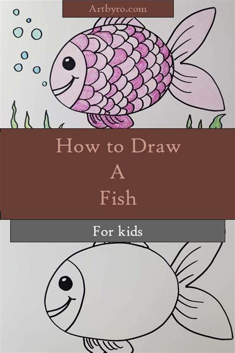 How to draw a fish bowl preschool art for kids hub – Artofit