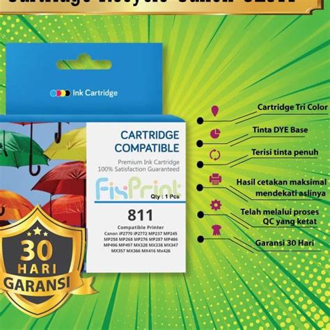 Jual Catridge Canon Cl Color Original Catridge Cl Colour Katrid