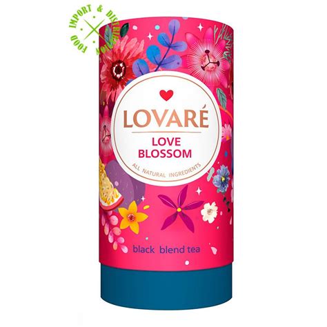 Herbata Lovare Mieszanka Herbat Love Blossom liść TUBA 80g