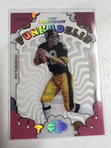 Panini Illusions Funkadelic Pink F Terry Bradshaw F