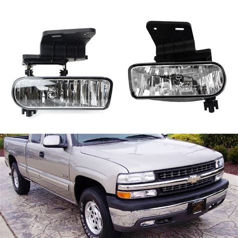 Ijdmtoy Clear Lens Fog Lights Foglamp Kit With Halogen Bulbs W