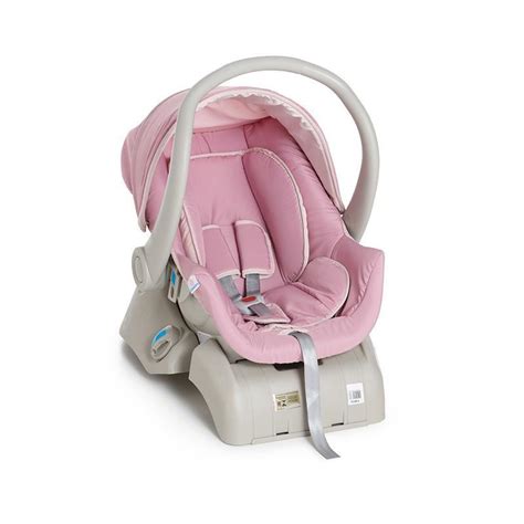 Bebe conforto galzerano cocoon rosa bebe 8181rob base Bebê Conforto